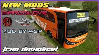 Bussid v.2.9.2 | New mods Marcopolo | preview
