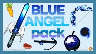 [마인크래프트 best  고퀄 pvp 리소스팩] Blue ANGEL pvp 리소스팩 (minecraft best pvp high quality pack ) [하이픽셀Hypixel]