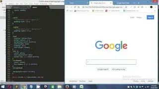 Google Home Page with HTML & CSS -| The Solution Hub