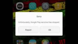 Unfortunately, Google Play services has stopped