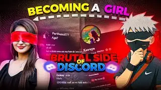 I Became a GIRL On Famous Youtubers Discord Server! (HINDI)