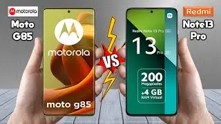 Motorola G85 Vs Redmi Note 13 Pro - Full Comparison 🔥 Techvs