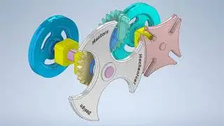 Mechanisms for Geneva - Mechanical Mechanisms - Mechanical Principles - ميكانيزمات ميكانيكية