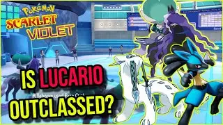 Has POWERCREEP Made LUCARIO Bad? - Pokemon Scarlet/Violet VGC Reg G Wifi Battles