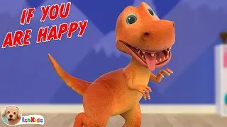 If You Are Happy And You Know It | Nursery Rhymes | Baby Songs | IshKids Baby Songs