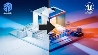 How to Import and Re-import SketchUp Projects into Unreal Engine 5