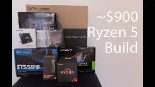 ~$900 AUD Ryzen 5 PC Build Intro (Ryzen 5 1500x + GTX 1050Ti)