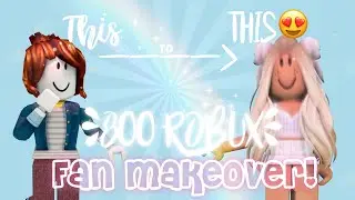800 Robux FAN MAKEOVER!|Roblox|LifeAsKit