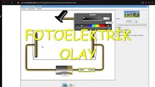 FOTOELEKTRİK OLAY SİMÜLASYON (COLORADO EDU)
