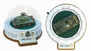 Sherman Tank Clock