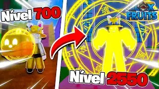 UPEI DO 700 ao 2550 de BUDDHA​ NO BLOX FRUITS! 😄​