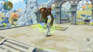 Baizhu Full EM bloom test | genshin impact
