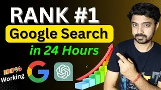 How to Rank Your Article On Google first Page in 24 Hour | ChatGPT For SEO
