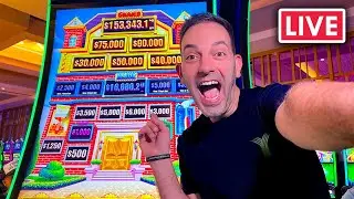 🔴 LIVE 🌬️ NEW Huff N' Puff Money Mansion (High Limit) at Yaamava'!
