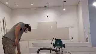 Вырезка замков Morelli в межкомнатные двери  при помощи УФК Профи