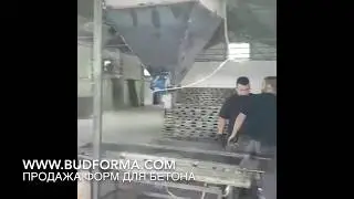 Форма для забора АБС заливка через дозатор