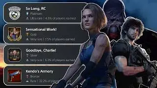 Can I Platinum Resident Evil 3 Without the Trophy List?