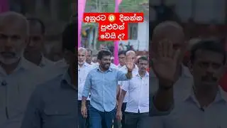 අනුරට දිනන්න පුළුවන් වෙයිද? 👀