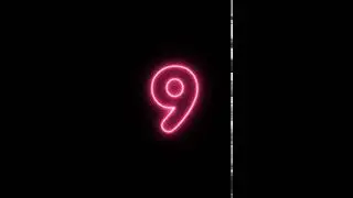 Counting Down From Ten to Zero