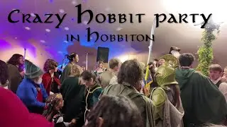 Wild Hobbit rave in Hobbiton