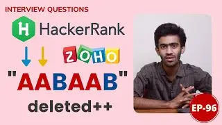 HackerRank-Problem Solving | alternateCharacters | Daily Dose | Ep-96 | English | code io