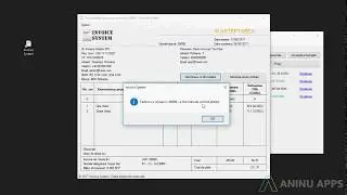 Project - Invoice System - Windows Application (php, VisualBasic)