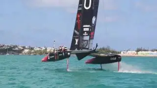 Back at it in Bermuda: ORACLE TEAM USA, Race Day Two Update for the 35th America's Cup