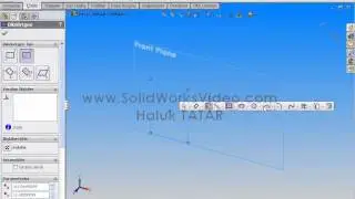 SolidWorks Menüler Tekrar