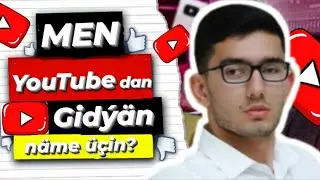 Men YouTube dan gidyan| 😔. Turkmen YouTube. Name ucin kanal osenok? #orazmyraaat