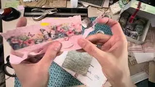 Ethereal Butterfly Washi Tape Inspired Folio Journal Part 1