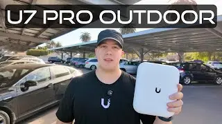 Installing and Range Testing the Ubiquiti U7 Pro Outdoor Wifi 7 Access Point