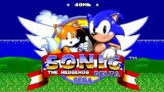 Sonic Delta 40 Megabit (Mega Drive / Genesis Hack) - Complete Playthrough (Sonic and Tails)