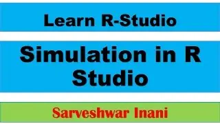 How to do Simulation in R Studio