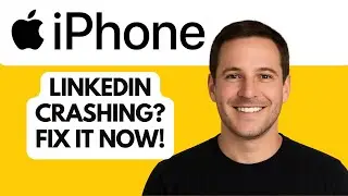 LINKEDIN KEEPS CRASHING FIXED | Fix LinkedIn Crashing on iPhone