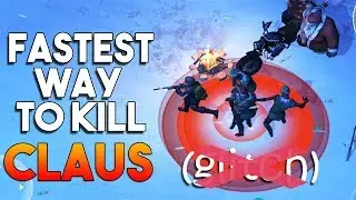 FASTEST WAY TO KILL CLAUS (WITHOUT GLITCHES)  |  LAST DAY ON EARTH: SURVIVAL