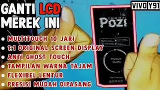Ganti LCD Vivo Y91 | Layar Bergaris (Glitch) | Teknisi Pemula