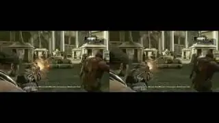 Gears of War 3 60fps simulation using DAIN