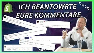 Ich beantworte eure Kommentare - Shopify Dropshipping - Facebook Ads