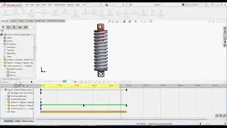 CREATING A SPRING ANIMATION IN SOLIDWORKS