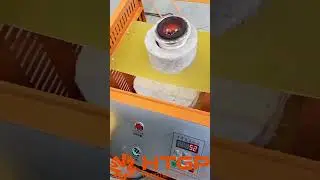 #verticalpackingmachine 5KG gold melting furnace testing video