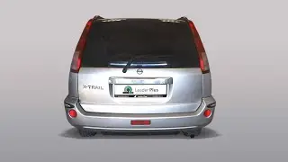 Установка фаркопа N102-A для NISSAN X-TRAIL 1 (T30) 2001 - 2007