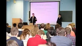 Лекция шведских преподавателей в Институте журналистики БГУ