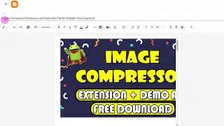 Image Compressor Extension and Demo Aia File for Kodular free