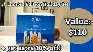 Osea Limited Edition Holiday Set: Bestseller Minis Collection (Unboxing + 10% discount)