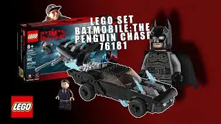 Batmobile: The Penguin Chase Lego Set