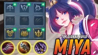 MIYA EMBLEM AND BUILD 2023 | MIYA BEST BUILD 2023 - MOBILE LEGENDS