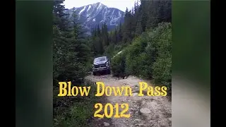 Blowdown Pass Power Wagon 1st off road 2012 trip.