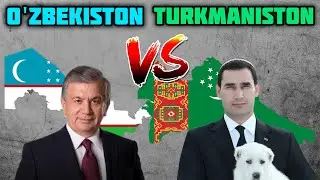 O'zbekiston va Turkmaniston davlat solishtiruvi 2023 | Туркменистан и Узбекистан