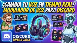 🎮 REAL-TIME VOICE CHANGER for DISCORD | Change your voice and TROLL your friends