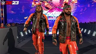 WWE 2K23: The Young Bucks Character Models / Graphics Pack | WWE2K23 Mods
